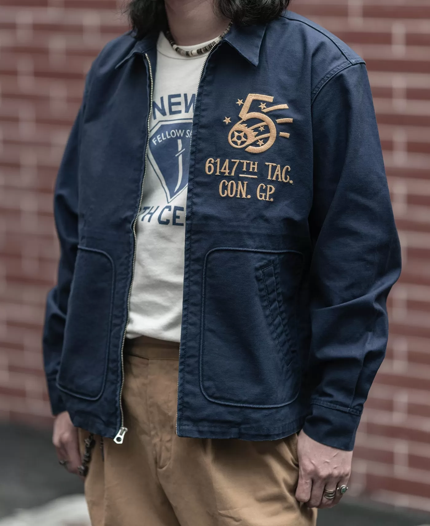 Cheap Korean War 6147th TAG. CON. GP. Mosquito Club Tour Jacket Jackets & Coats