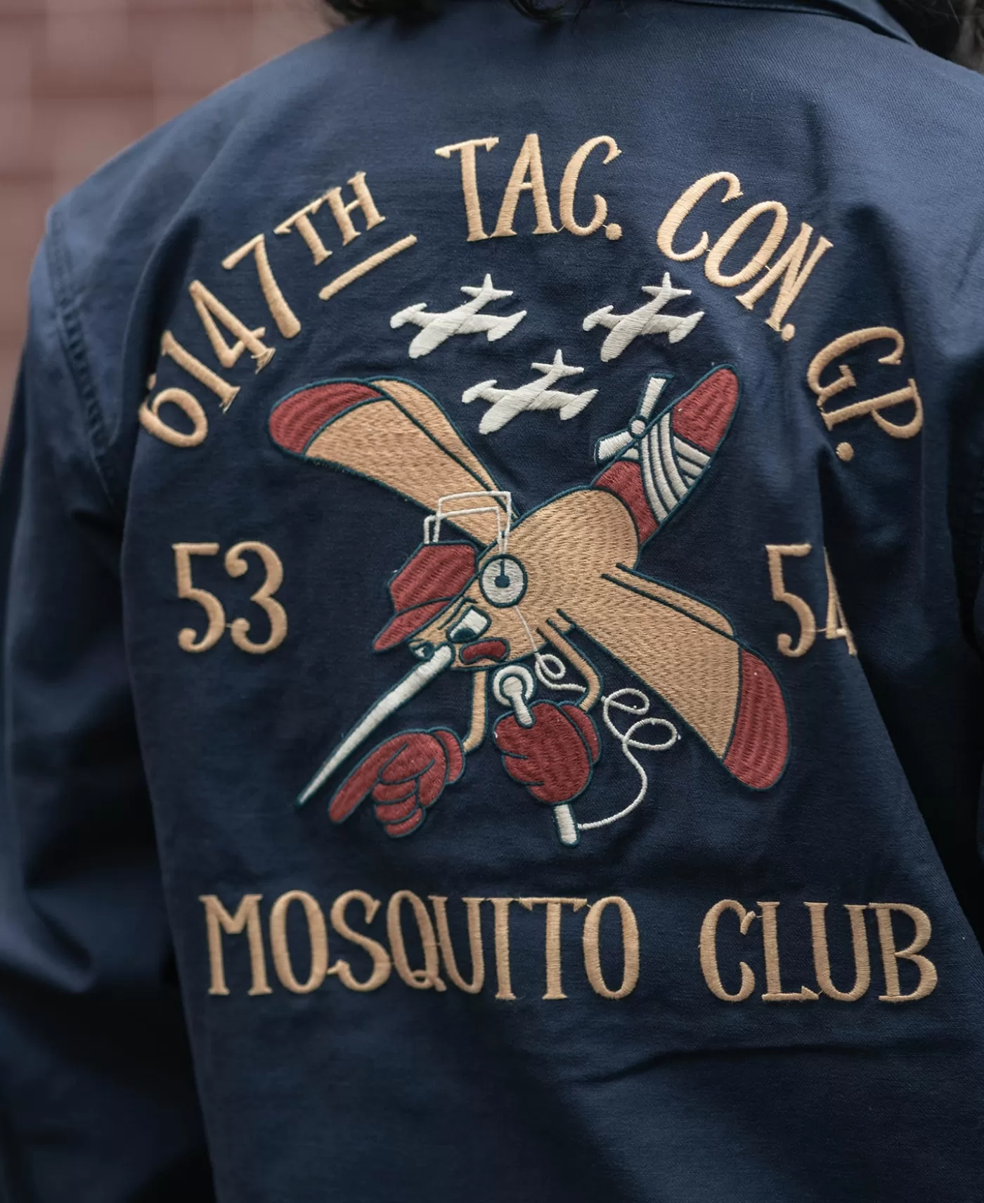 Cheap Korean War 6147th TAG. CON. GP. Mosquito Club Tour Jacket Jackets & Coats