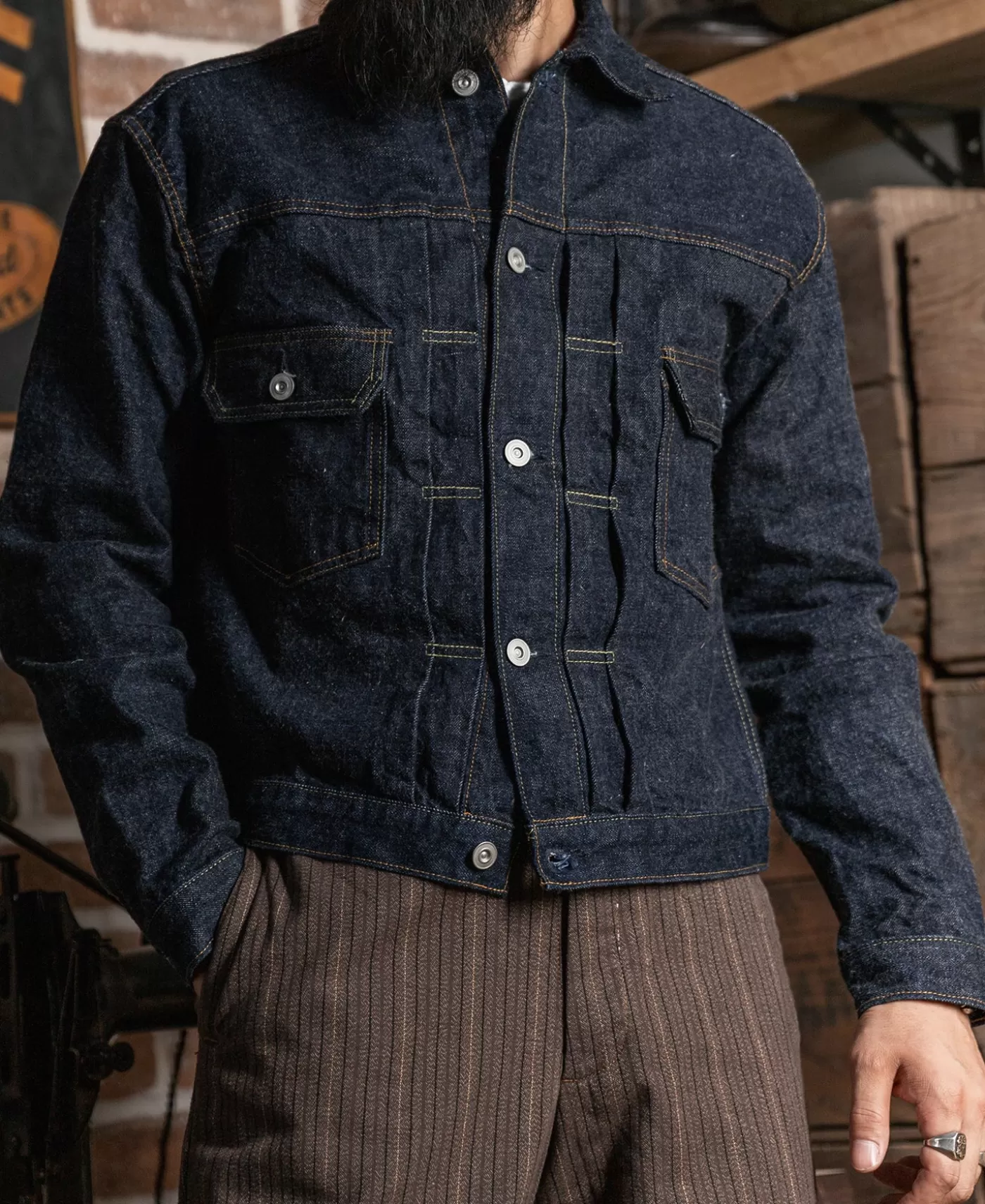 Hot Lot 52807XX 1952 Model Type 2 Selvedge Denim Jacket Denim Jackets | Jackets & Coats