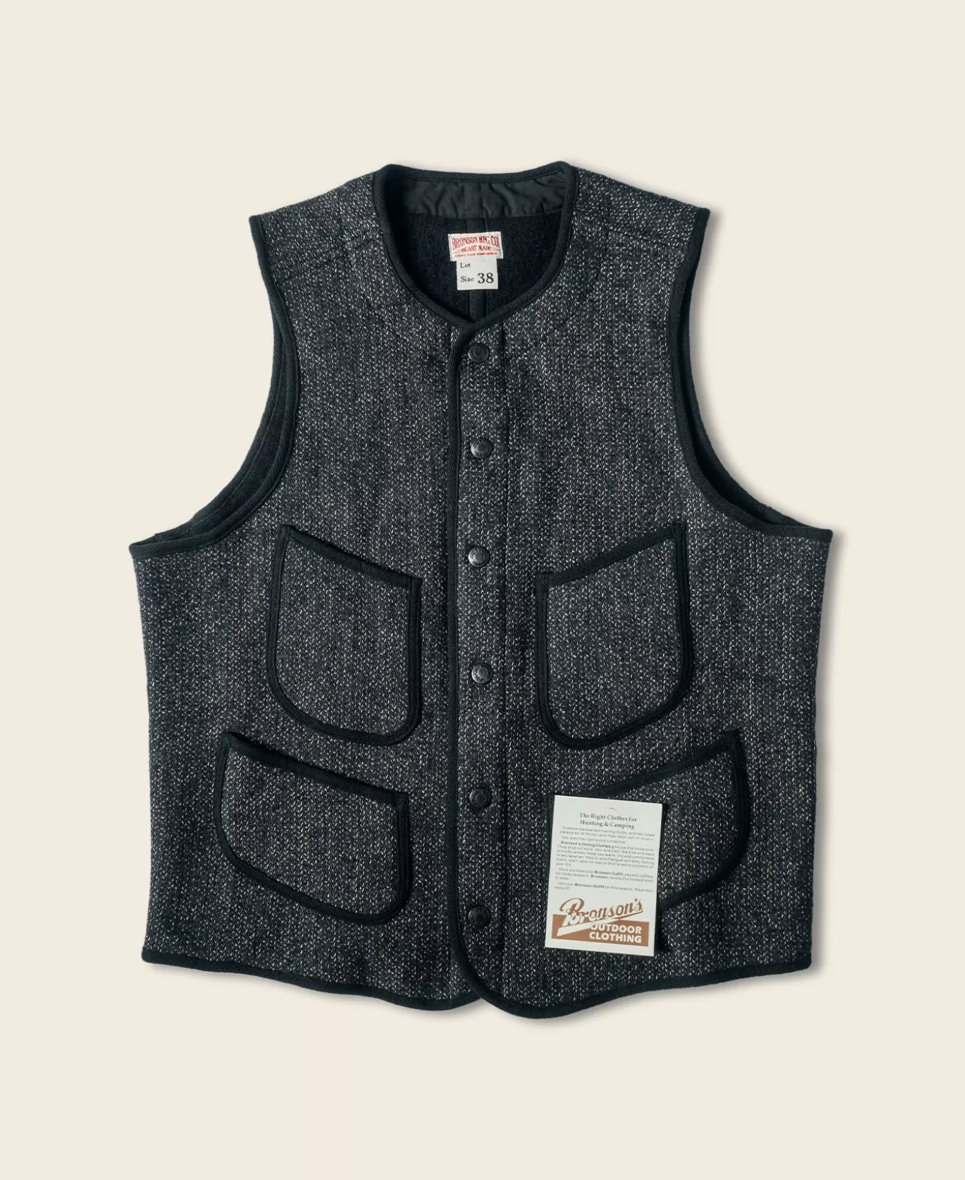 Cheap 1930s Beach Cloth Wool Vest Vests