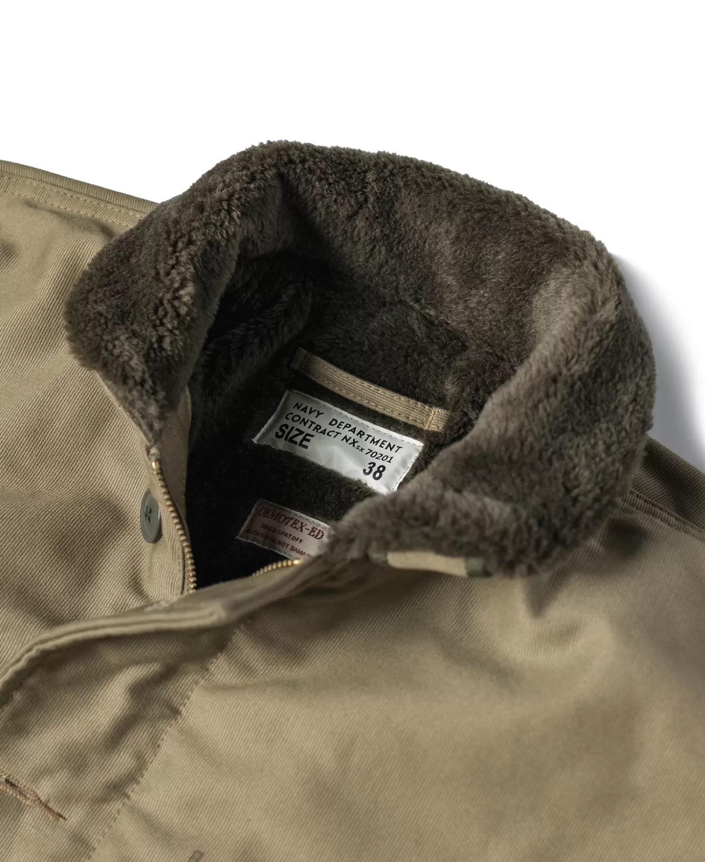 Store 1940s USN 3rd Type N-1 Woolen Deck Jacket - Stencil Jackets & Coats