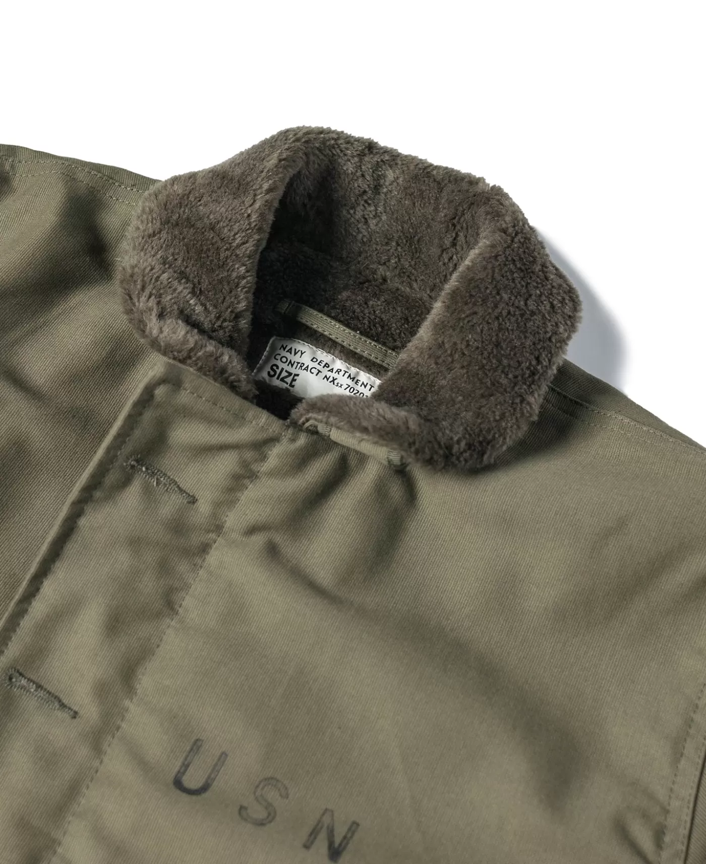 Best 1940s USN 3rd Type N-1 Woolen Deck Jacket - Stencil Jackets & Coats
