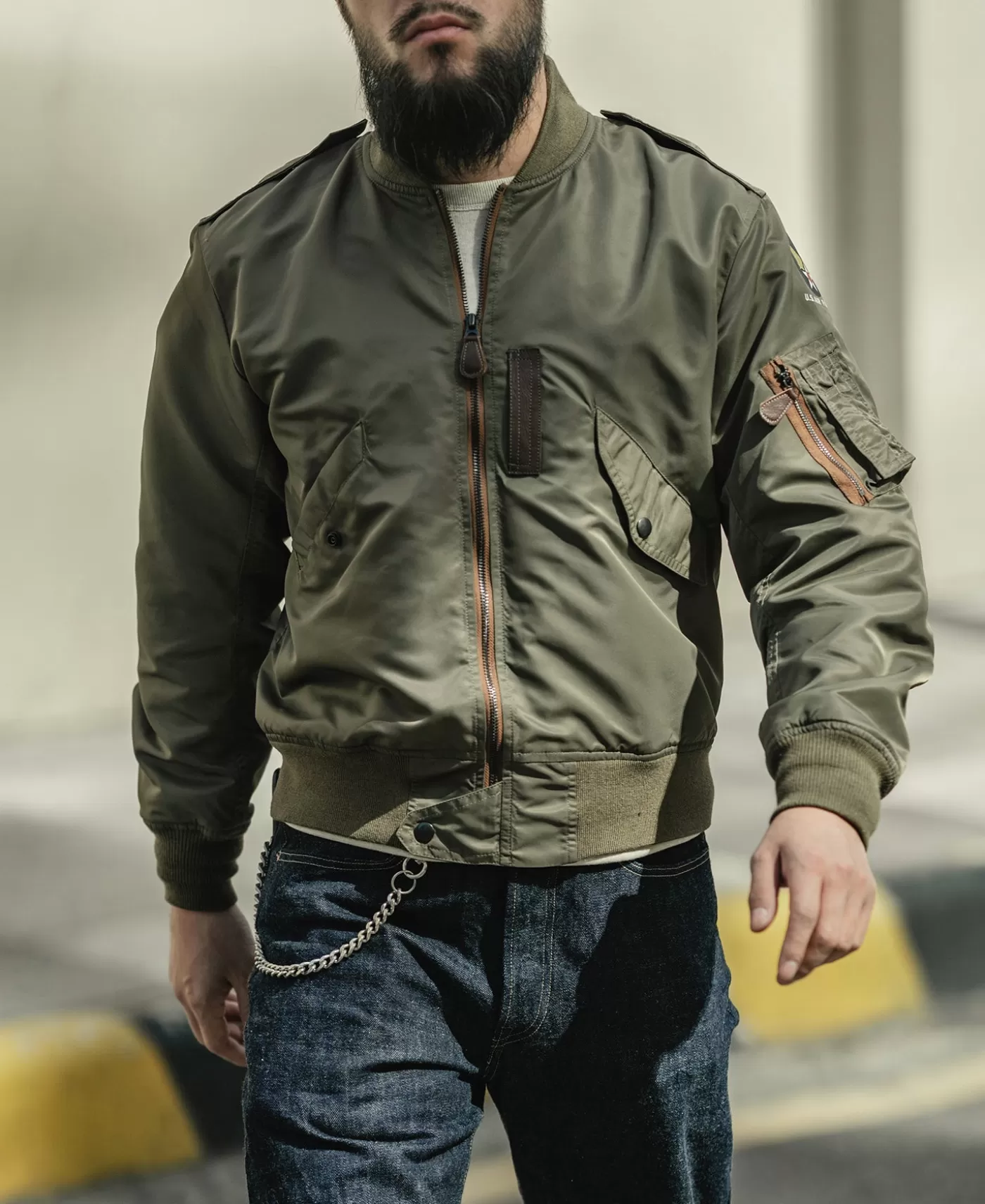 Online US Air Force Type L-2 Flight Jacket Jackets & Coats
