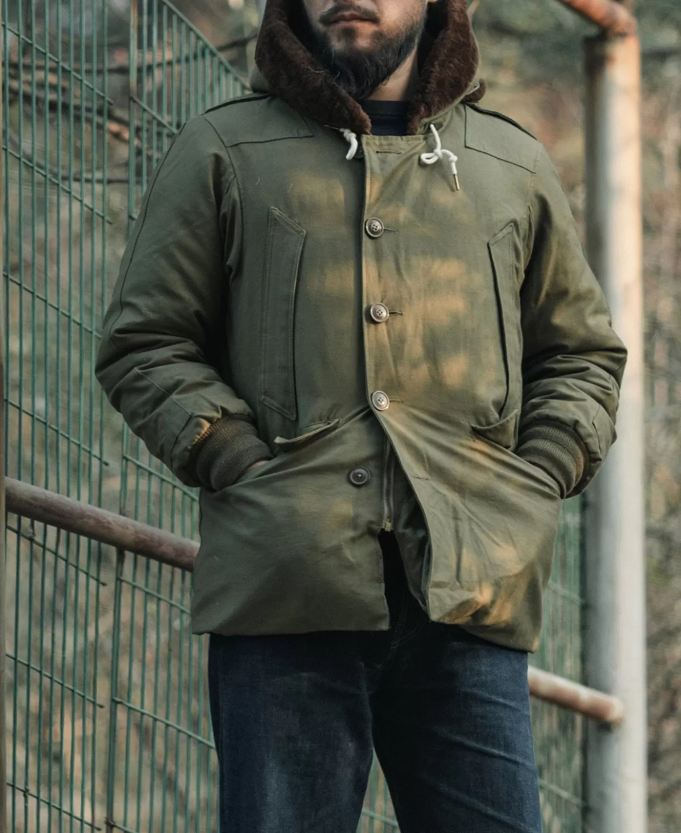 Store US Army Air Forces Type B-9 Flight Down Parka Jackets & Coats