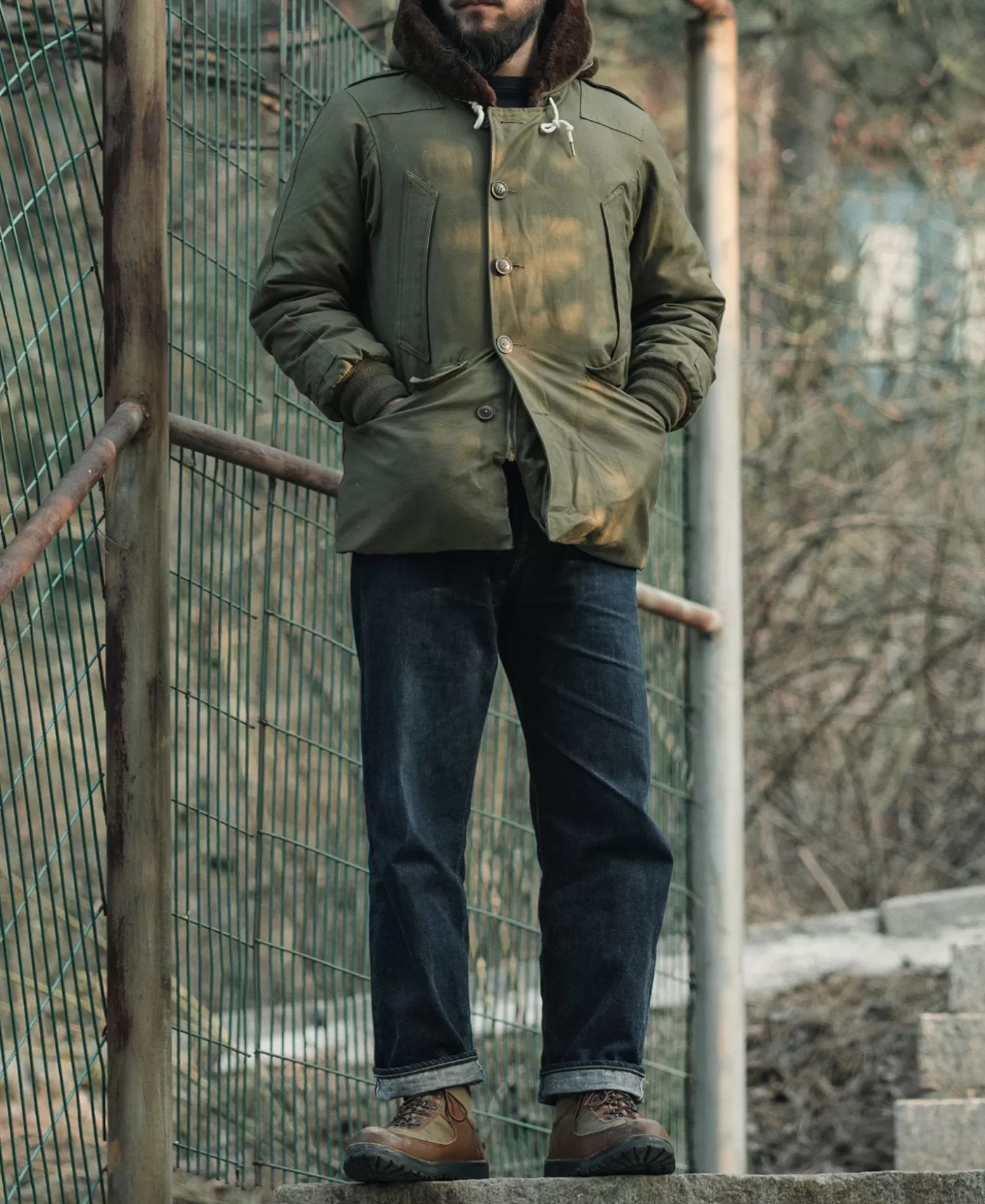Store US Army Air Forces Type B-9 Flight Down Parka Jackets & Coats