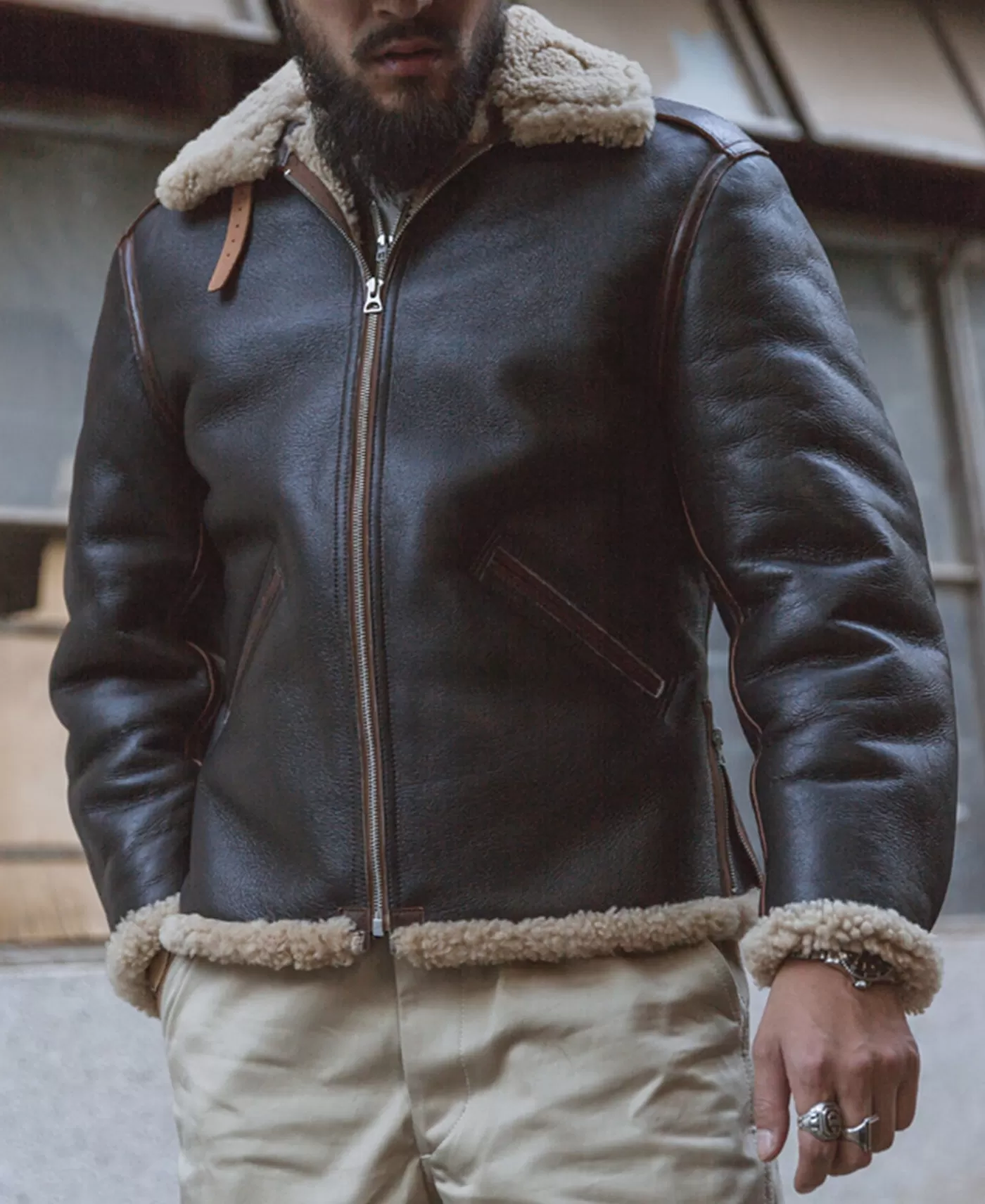 Cheap USAAF Type B-6 Flight Jacket Jackets & Coats