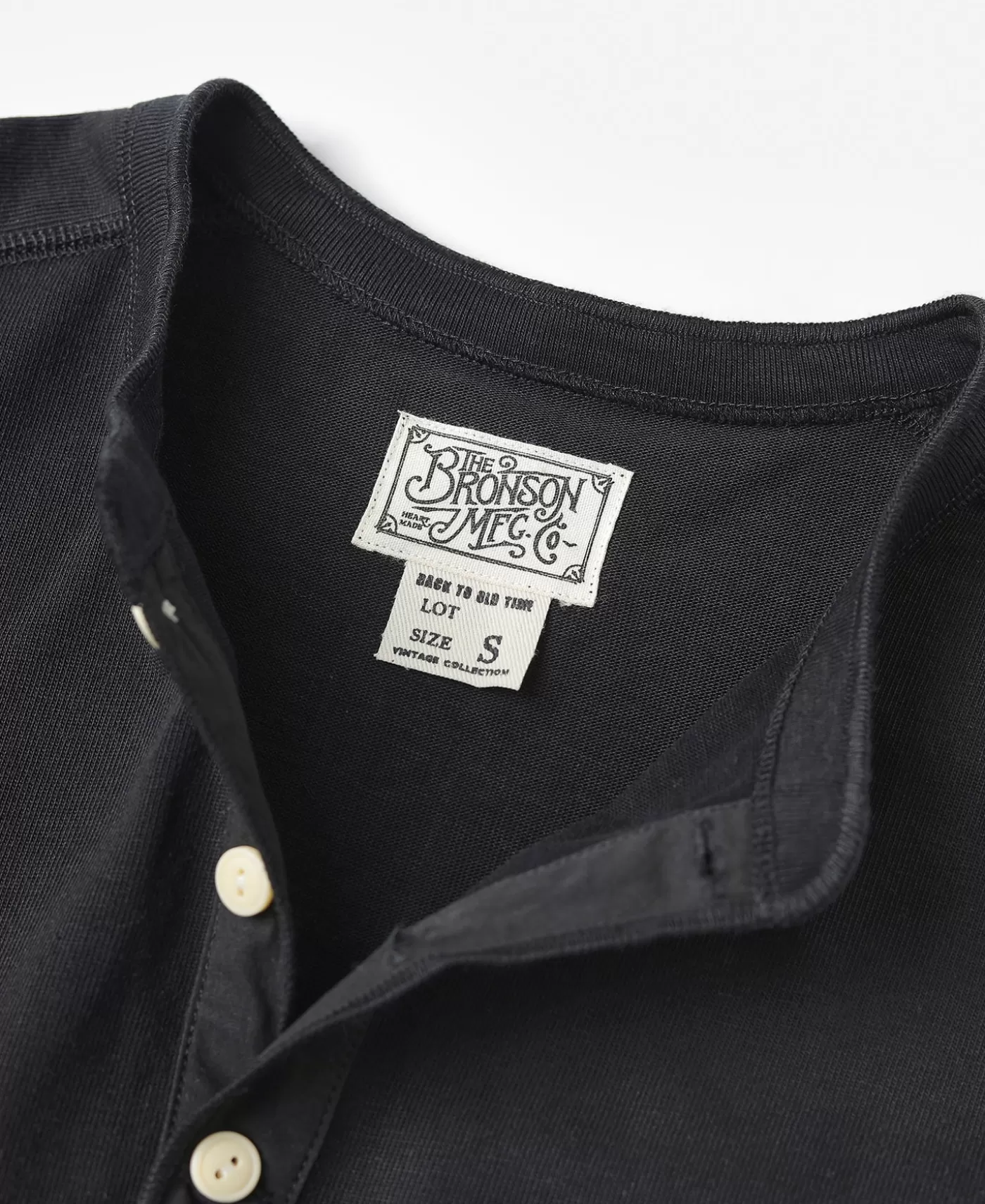 Outlet Vintage Long Sleeve Henley Shirt - Long Sleeve T-Shirts | Henleys