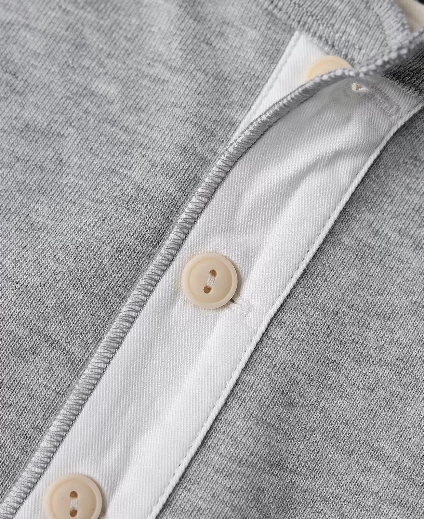 Store Vintage Long Sleeve Henley Shirt - Long Sleeve T-Shirts | Henleys