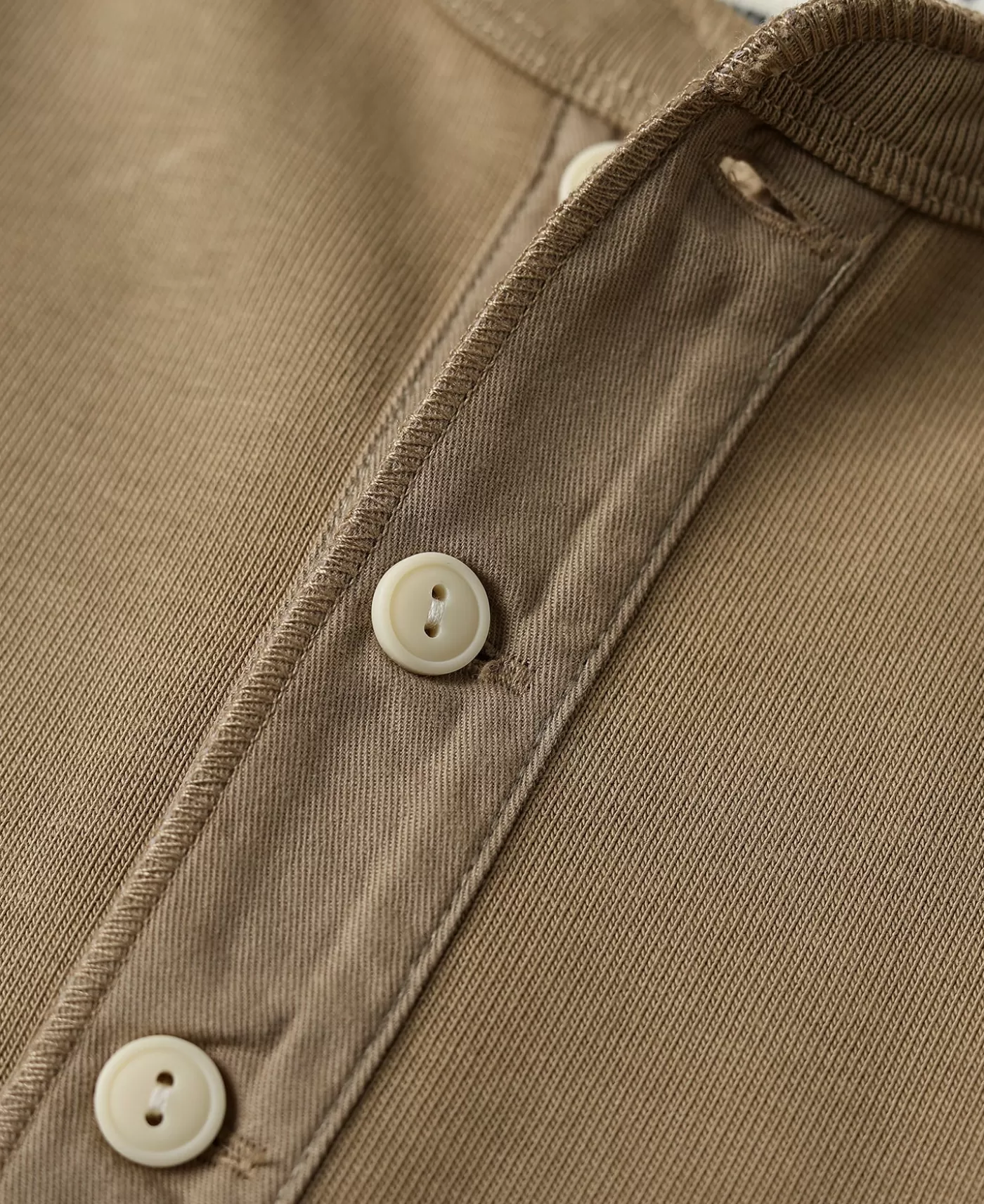 Best Sale Vintage Long Sleeve Henley Shirt - Long Sleeve T-Shirts | Henleys