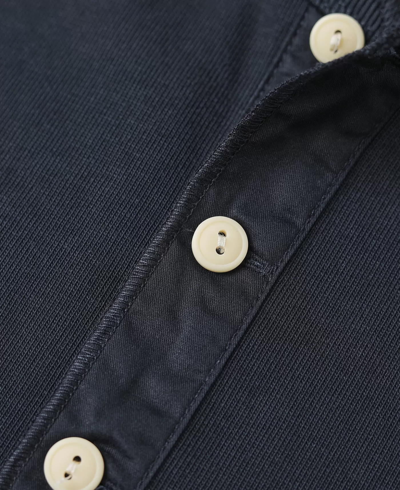 Clearance Vintage Long Sleeve Henley Shirt - Long Sleeve T-Shirts | Henleys