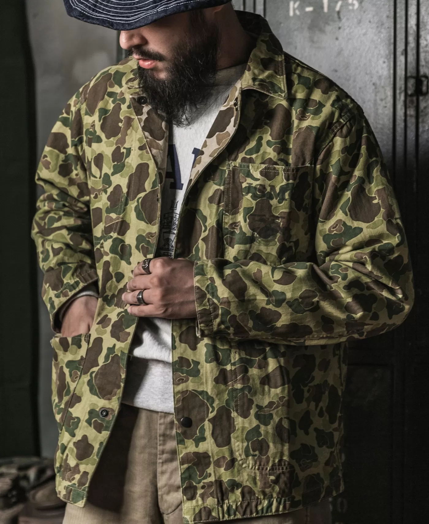 Hot WWII USMC Type P-42 Duck Hunter Jacket Jackets & Coats