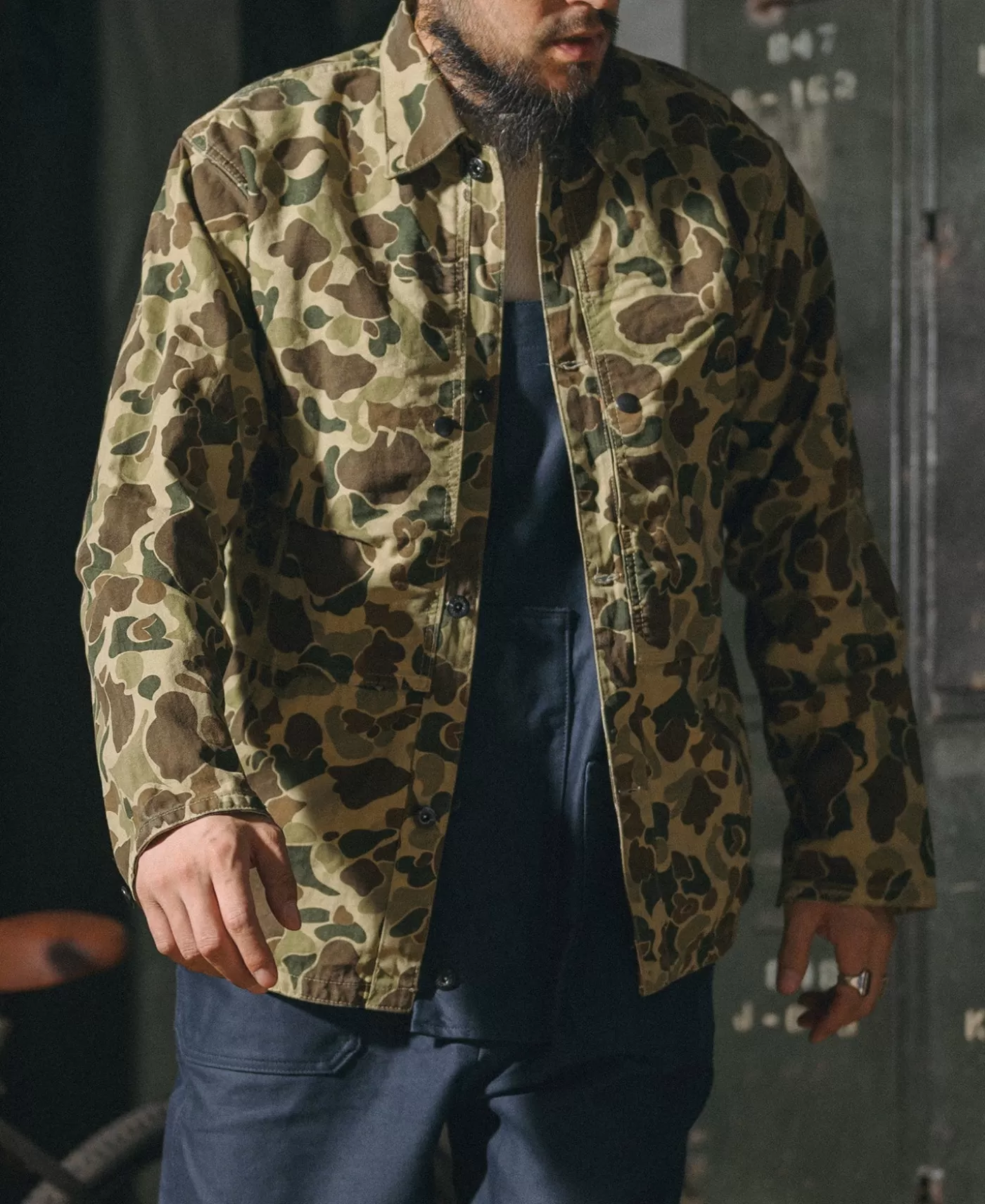 New WWII USMC Type P-44 HBT Duck Hunter Jacket Jackets & Coats